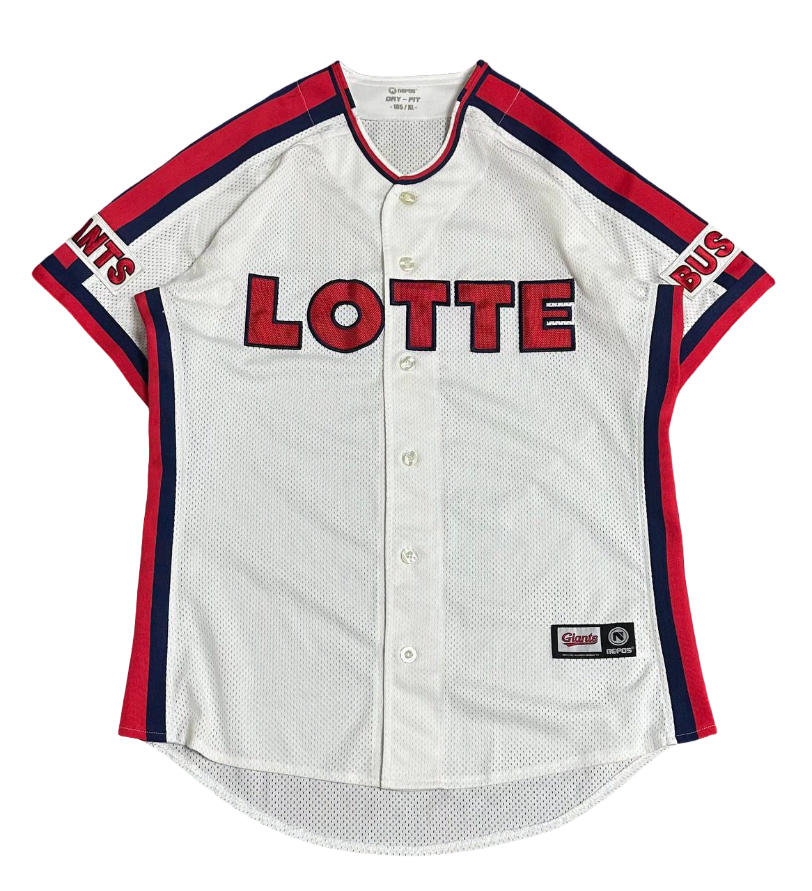 ロッテジャイアンツ LOTTE ストライプ ユニフォーム 新品タグ付き ロッテジャイアンツ LOTTE ストライプ ユニフォーム 新品タグ付き